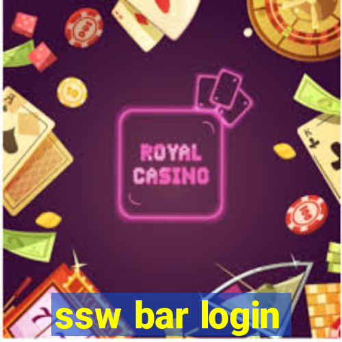 ssw bar login